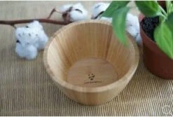 BOL EN BAMBOU 15X7CM