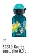 GOURDE DINO 300ML