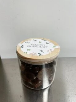 BONBONNIERE VERRE ET BOIS 300G