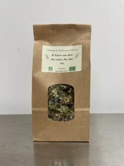 TISANE « Au Coin Du Feu » 40G AB (pour Tisane, Récolte Sur La Ferme)
