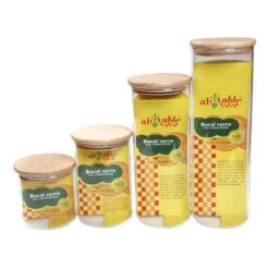 BOCAL VERRE BOIS 0,8L