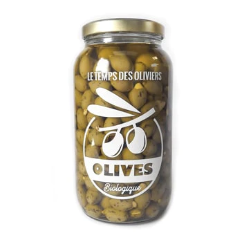 OLIVES VERTES FARCIES A AIL BIO 1 OLIVES VERTES FARCIES A AIL BIO